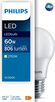 LED GLS _8W/827  E27 A60 806lm Ecofit PH